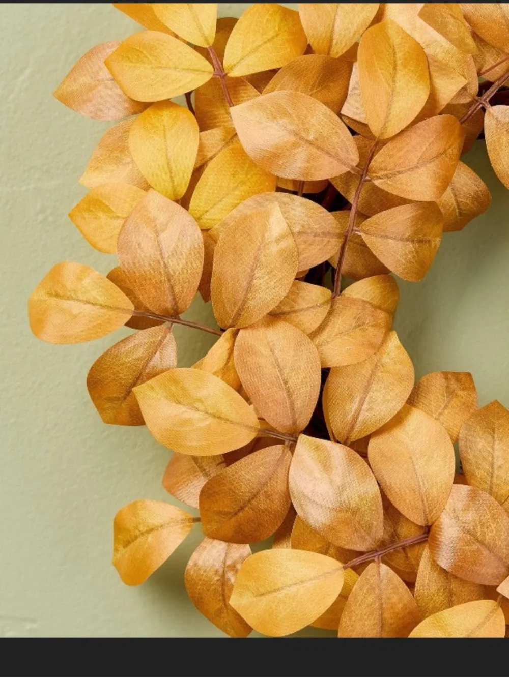 Mini Yellow Aspen Wreath - Hearth & Hand™ with Magnolia